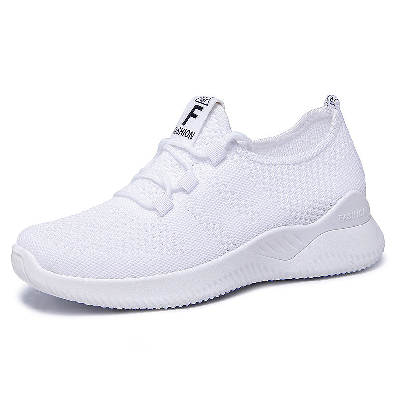 Women's Breathable Mesh Lace-Up Sneakers