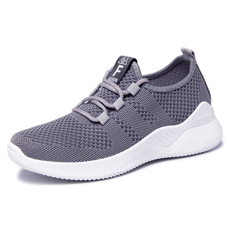 Women's Breathable Mesh Lace-Up Sneakers