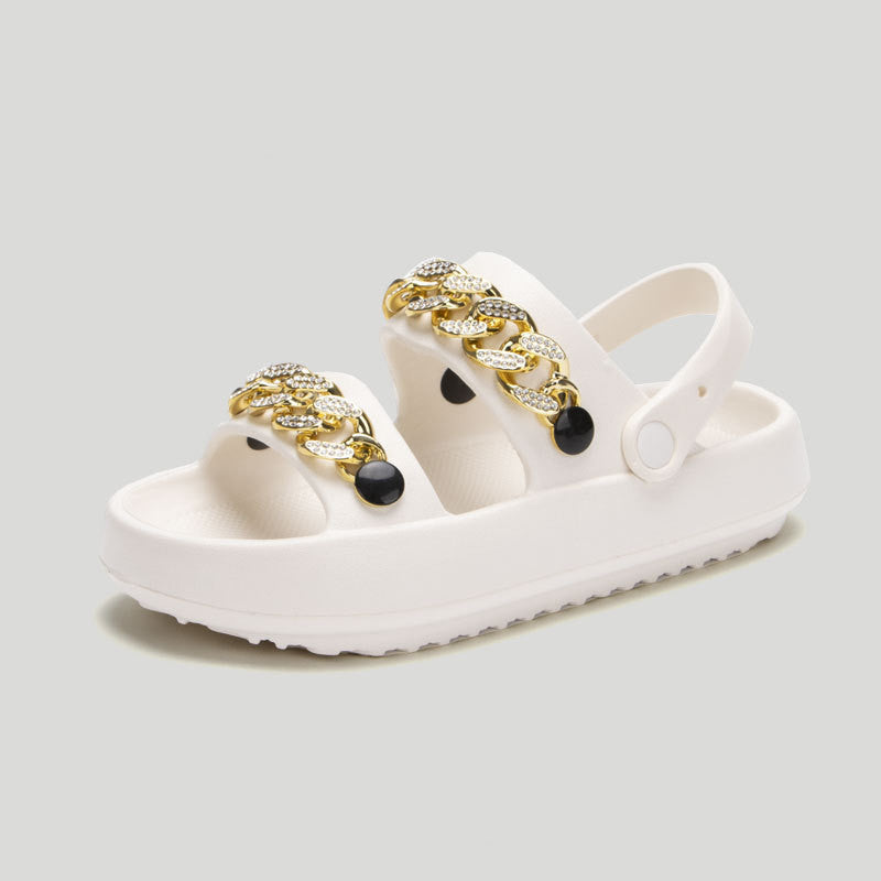 Women's Chain EVA Platform Slippers