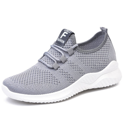 Women's Breathable Mesh Lace-Up Sneakers