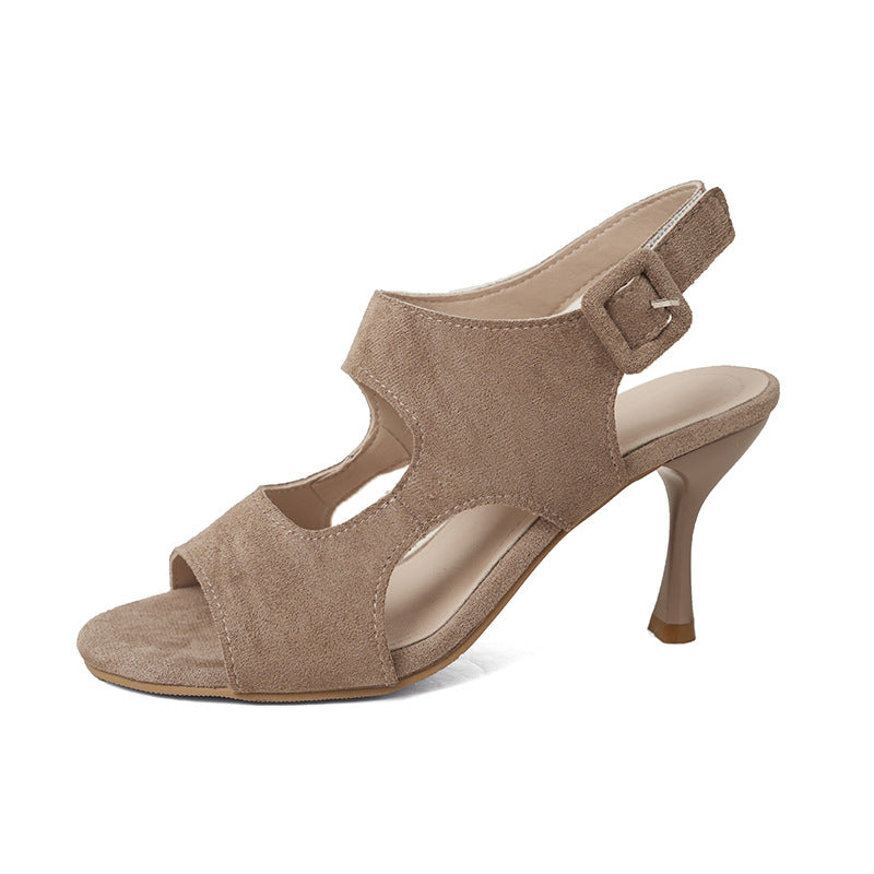 Women's Open-Toe Roman Style High Heel Sandals