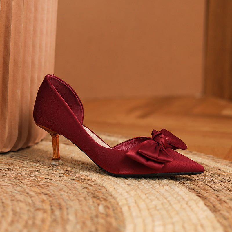 Women's Elegant Microfiber High Heel Pumps
