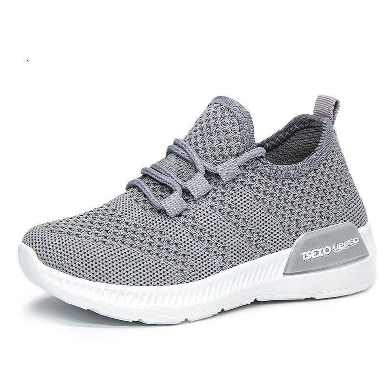 Women's Breathable Cross-Strap Mesh Sneakers