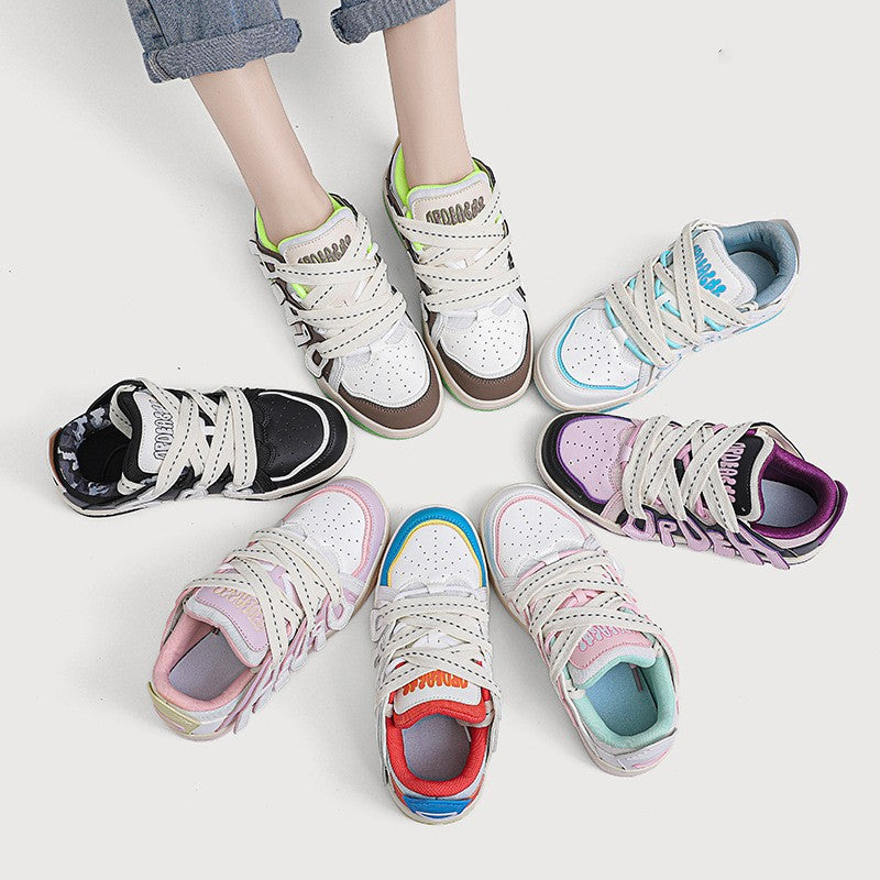 Everyday Lace-Up Casual Sneakers