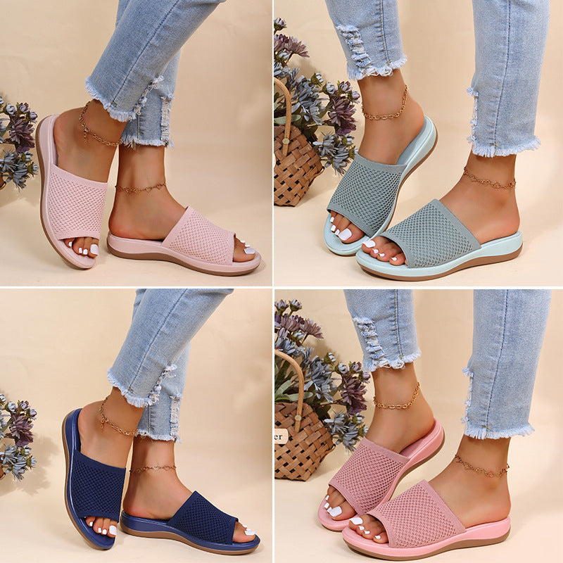 Women's Casual Flat Beach Slides