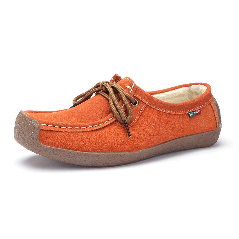 Women's Frosted Lace-Up Comfort Sneakers